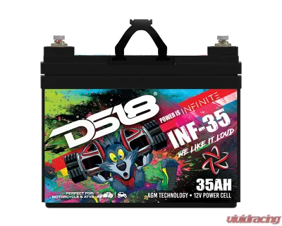 DS18 INFINITE 35 AH 1250 Watts AGM Power Cell 12 Volt Battery - INF-35AH