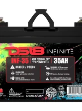 DS18 INFINITE 35 AH 1250 Watts AGM Power Cell 12 Volt Battery                                     - INF-35AH - Image 6