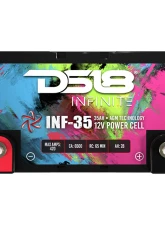 DS18 INFINITE 35 AH 1250 Watts AGM Power Cell 12 Volt Battery                                     - INF-35AH - Image 7