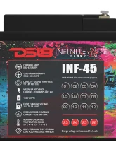 DS18 INFINITE 45 AH AGM Power Cell Battery                                     - INF-45AH - Image 5