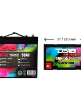 DS18 INFINITE 55 AH AGM Power Cell Battery                                     - INF-55AH - Image 2