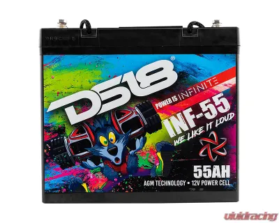 DS18 INFINITE 55 AH AGM Power Cell Battery - INF-55AH