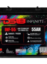 DS18 INFINITE 55 AH AGM Power Cell Battery                                     - INF-55AH - Image 6