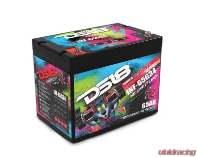 DS18 INFINITE 65 AH 2000 Watts AGM Group 34 Power Cell 12 Volt Battery - INF-65G34AH