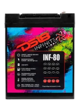 DS18 INFINITE 80 AH 2300 Watts AGM Power Cell 12 Volt Battery                                     - INF-80AH - Image 5