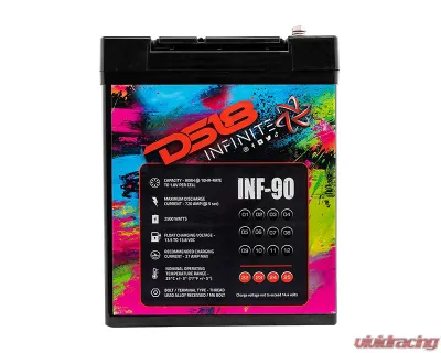 DS18 INFINITE 90 AH 2500 Watts AGM Power Cell 12 Volt Battery - INF-90AH