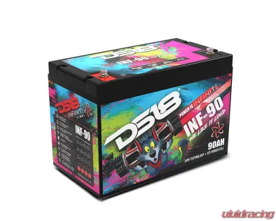 DS18 INFINITE 90 AH 2500 Watts AGM Power Cell 12 Volt Battery - INF-90AH