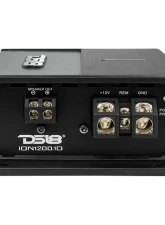 DS18 1200 Watts RMS 1-Ohm ION Compact Full Range 1 Channel Amplifier                                     - ION1200.1D - Image 3