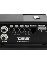 DS18 1200 Watts RMS 1-Ohm ION Compact Full Range 1 Channel Amplifier                                     - ION1200.1D - Image 4