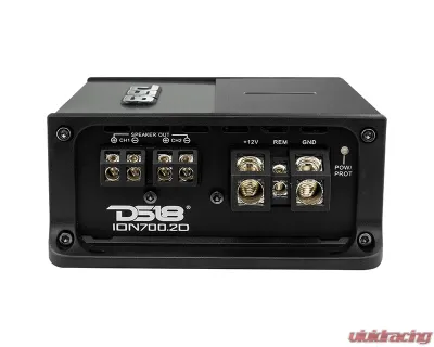 DS18 2 x 350 Watts RMS 2-Ohm ION Compact Full Range 2 Channel Amplifier - ION700.2D