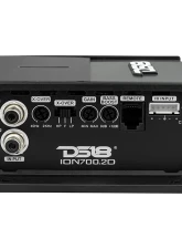 DS18 2 x 350 Watts RMS 2-Ohm ION Compact Full Range 2 Channel Amplifier                                     - ION700.2D - Image 4