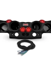 DS18 4x8" Speakers Black Overhead Sound Bar System w/ Tweeters PRO-TW4L / 2 X Drivers PRO-DRNSC1.5 & Harness Jeep Wrangler JK | JKU                                     - JK-SBAR/BK.HT - Image 9