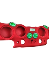 DS18 4x8" Speakers Red Overhead Sound Bar System w/ Tweeters PRO-TW4L / 2 X Drivers PRO-DRNSC1.5 & Harness Jeep Wrangler JK | JKU                                     - JK-SBAR/RD.HT - Image 3