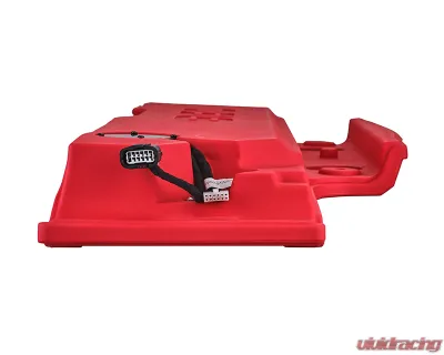 DS18 4x8" Speakers Red Overhead Sound Bar System w/ Tweeters PRO-TW4L / 2 X Drivers PRO-DRNSC1.5 & Harness Jeep Wrangler JK | JKU - JK-SBAR/RD.HT