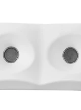 DS18 4x8" Speakers White Overhead Sound Bar System w/ Tweeters PRO-TW4L / 2 X Drivers PRO-DRNSC1.5 & Harness Jeep Wrangler JK | JKU                                     - JK-SBAR/WH.HT - Image 6