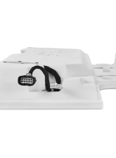 DS18 4x8" Speakers White Overhead Sound Bar System w/ Tweeters PRO-TW4L / 2 X Drivers PRO-DRNSC1.5 & Harness Jeep Wrangler JK | JKU                                     - JK-SBAR/WH.HT - Image 8