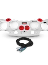 DS18 4x8" Speakers White Overhead Sound Bar System w/ Tweeters PRO-TW4L / 2 X Drivers PRO-DRNSC1.5 & Harness Jeep Wrangler JK | JKU                                     - JK-SBAR/WH.HT - Image 9