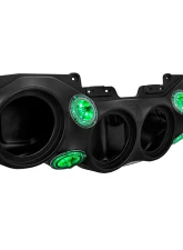 DS18 4x8" Speakers Black Overhead Sound Bar System w/ Tweeters PRO-TW4L & Harness Jeep Wrangler JL | JLU | JT 2018-2023                                     - JL-SBAR/BK.HT - Image 2