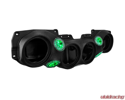DS18 4x8" Speakers Black Overhead Sound Bar System w/ Tweeters PRO-TW4L & Harness Jeep Wrangler JL | JLU | JT 2018-2023 - JL-SBAR/BK.HT