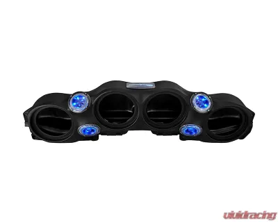 DS18 4x8" Speakers Black Overhead Sound Bar System w/ Tweeters PRO-TW4L & Harness Jeep Wrangler JL | JLU | JT 2018-2023 - JL-SBAR/BK.HT