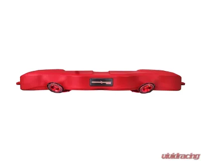 DS18 4x8" Speakers Red Overhead Sound Bar System w/ Tweeters PRO-TW4L & Harness Jeep Wrangler JL | JLU | JT 2018-2023 - JL-SBAR/RD.HT
