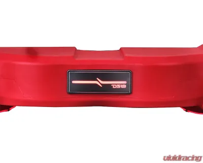 DS18 4x8" Speakers Red Overhead Sound Bar System w/ Tweeters PRO-TW4L & Harness Jeep Wrangler JL | JLU | JT 2018-2023 - JL-SBAR/RD.HT