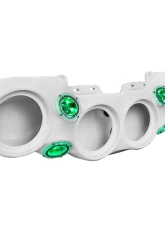 DS18 4x8" Speakers White Overhead Sound Bar System w/ Tweeters PRO-TW4L & Harness Jeep Wrangler JL | JLU | JT 2018-2023                                     - JL-SBAR/WH.HT - Image 2