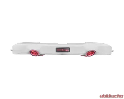 DS18 4x8" Speakers White Overhead Sound Bar System w/ Tweeters PRO-TW4L & Harness Jeep Wrangler JL | JLU | JT 2018-2023 - JL-SBAR/WH.HT