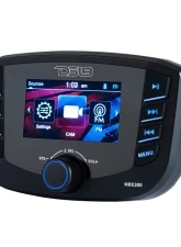 DS18 3 Zones 4 Volts Output Bluetooth RDS 4x50 Watts Marine Headunit TFT Screen                                     - MRX300 - Image 3