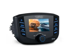 DS18 3 Zones 4 Volts Output Bluetooth RDS 4x50 Watts Marine Headunit TFT Screen