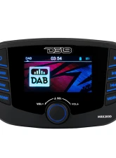 DS18 3 Zones 4 Volts Output Bluetooth RDS 4x50 Watts Marine Headunit TFT Screen w/ Europe DAB+                                     - MRX300D - Image 2