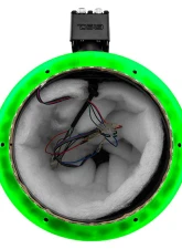 DS18 Black 10" Marine Tower w/ Integrated RGB LED Lights                                     - NXL-X10TP/BK.NS - Image 2