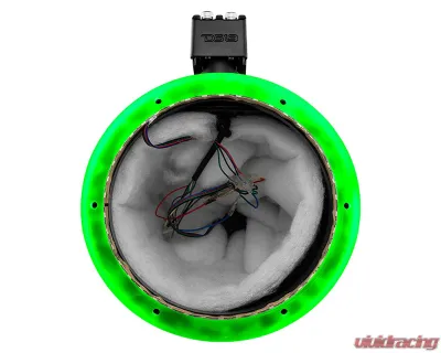 DS18 Black 10" Marine Tower w/ Integrated RGB LED Lights - NXL-X10TP/BK.NS