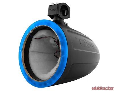 DS18 Black 10" Marine Tower w/ Integrated RGB LED Lights - NXL-X10TP/BK.NS