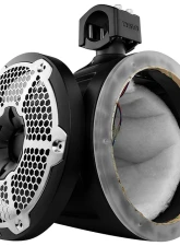 DS18 Black 10" Marine Tower w/ Integrated RGB LED Lights                                     - NXL-X10TP/BK.NS - Image 4