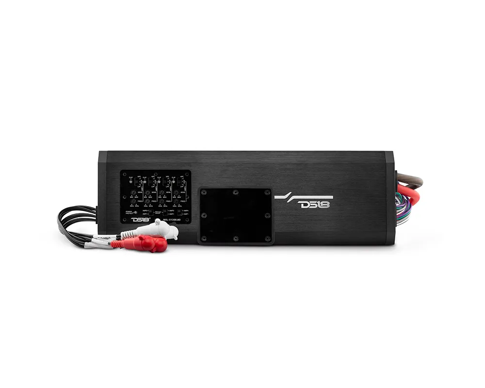DS18 8x150 Watts RMS 4-Ohm NXL 8-Channel Full-Range Class D IP67 Marine & Powersports Amplifier - NXL-X1200.8D