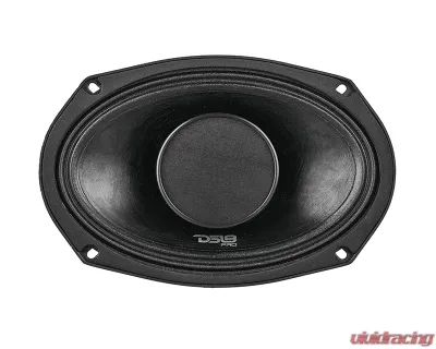 DS18 250 Watts RMS 4-Ohm Pro 6x9" Water Resistant Hybrid Mid-Range Loudspeaker with Built-in Driver - PRO-HY69.4B