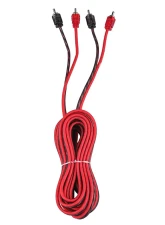 DS18 17 ft. Ultra Flex 100% OFC RCA Cable Wire                                     - RCA-17FT - Image 2