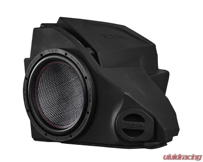 DS18 Glove Box 1200 Watts Carbon Fiber 10" Subwoofer Enclosure Polaris RZR 2014-2022 - RZR-GBSUB10LD