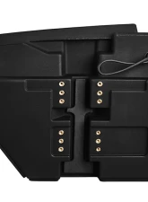 DS18 Glove Box 1200 Watts Carbon Fiber 10" Subwoofer Enclosure Polaris RZR 2014-2022                                     - RZR-GBSUB10LD - Image 9