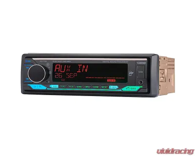 DS18 Aux Input USB Mechless AM/FM Radio Receiver 3V + 3.5V Subwoofer Digital Media Receiver Single Din DSP APP Bluetooth Audio and Calling Head Unit - SDX-P100
