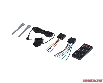 DS18 Aux Input USB Mechless AM/FM Radio Receiver 3V + 3.5V Subwoofer Digital Media Receiver Single Din DSP APP Bluetooth Audio and Calling Head Unit - SDX-P100