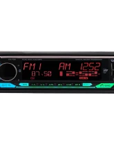 DS18 Aux Input USB Mechless AM/FM Radio Receiver 3V + 3.5V Subwoofer High Power 240 Watts RMS (4 x 60) Digital Media Receiver Single Din DSP APP Bluetooth Audio & Calling Head Unit                                     - SDX-P200 - Image 2