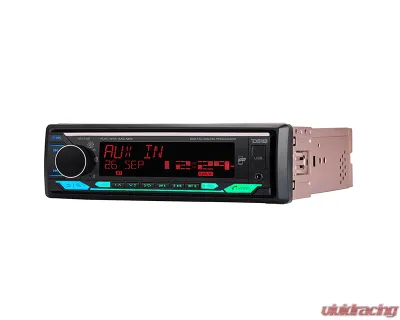 DS18 Aux Input USB Mechless AM/FM Radio Receiver 3V + 3.5V Subwoofer High Power 240 Watts RMS (4 x 60) Digital Media Receiver Single Din DSP APP Bluetooth Audio & Calling Head Unit - SDX-P200