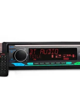 DS18 Aux Input USB Mechless AM/FM Radio Receiver 3V + 3.5V Subwoofer High Power 240 Watts RMS (4 x 60) Digital Media Receiver Single Din DSP APP Bluetooth Audio & Calling Head Unit                                     - SDX-P200 - Image 6