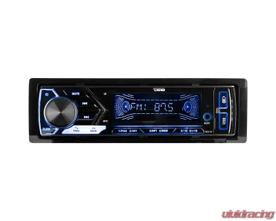DS18 7 Volt Preouts Dual USB Bluetooth Single-DIN Digital Media Receiver Mech-Less Player - SDX1
