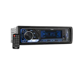 DS18 7 Volt Preouts Dual USB Bluetooth Single-DIN Digital Media Receiver Mech-Less Player