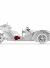 DS18 2x6.5" Side Panel Enclosure w/ PRO-SM6.2 / PRO-GRILL6-MS/BK & ZXI-T1 Polaris Slingshot 2015-2019                                     - SLG-SP6LD - Image 4