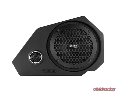 DS18 2x6.5" Side Panel Enclosure w/ PRO-SM6.2 / PRO-GRILL6-MS/BK & ZXI-T1 Polaris Slingshot 2015-2019 - SLG-SP6LD