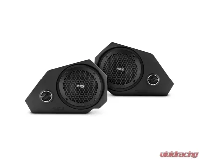 DS18 2x6.5" Side Panel Enclosure w/ PRO-SM6.2 / PRO-GRILL6-MS/BK & ZXI-T1 Polaris Slingshot 2015-2019 - SLG-SP6LD